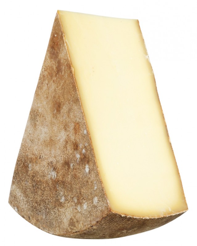 Fromage des Forts, raakalehmanmaidosta valmistettu kova juusto, Michel Beroud - noin 11 kg - Pala
