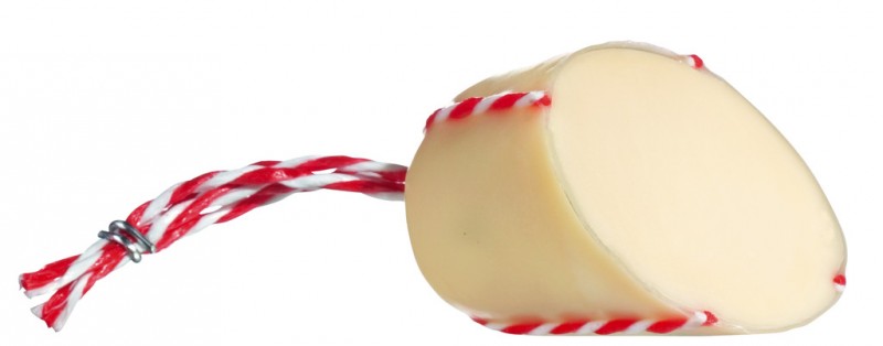 Provolone dolce Topolino, queijo jovem semiduro pequeno, leite de vaca, Latteria Soresina - 270g - Pedaco