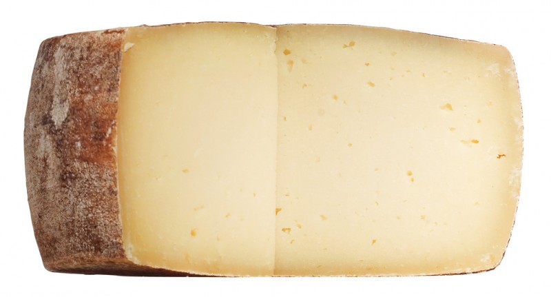 Pecorino pecora vera, queso de oveja de rueda pequena, madurado, Busti - aproximadamente 2,5 kg - Pedazo