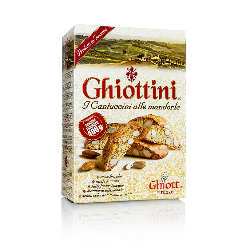 Cantuccini, Ghiottini - 400 g - Karton Cantuccini, Ghiottini - 400 g - Karton