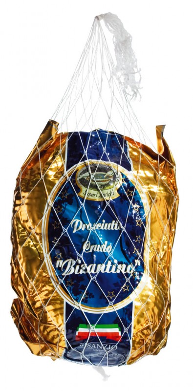 Prosciutto Bizantino, disossato, ham Bizantino tanpa tulang, Bisanzio Salumi - sekitar 5,5kg - Bagian Prosciutto Bizantino, disossato, ham Bizantino tanpa tulang, Bisanzio Salumi - sekitar 5,5kg - Bagian