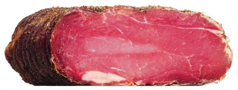 Prosciutto cinghiale, ham babi hutan dibelah dua dan dimeterai vakum, Salumificio Viani - lebih kurang 2.5 kg - sekeping
