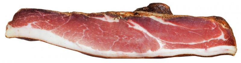 Bacon do sul do Tirol GGA, bacon alto adige IGP, Kofler - aproximadamente 2,3 kg - Pedaco