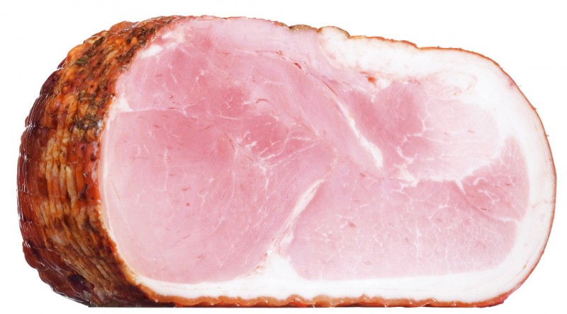 Presunto grelhado com crosta de alecrim, Prosciutto grigliato con rosmarino, a meta, Salumificio Viani - aproximadamente 4kg - Pedaco