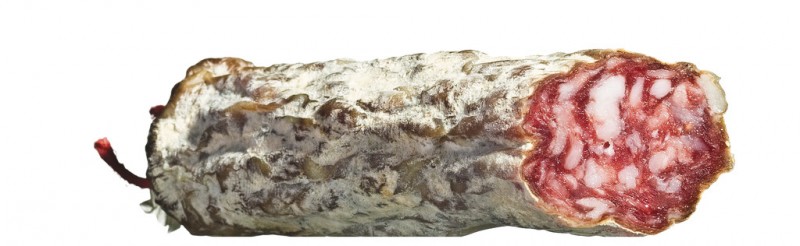 Salame all`aroma di Tartufo, salame com aroma de trufa, Falorni - aproximadamente 150g - Pedaco Salame all`aroma di Tartufo, salame com aroma de trufa, Falorni - aproximadamente 150g - Pedaco