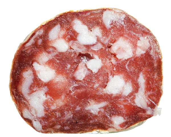 Salame di fassona, piccolo, salami naudanlihalla, Cascina Stella - noin 375 g - Pala