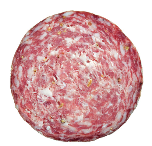 Salame Finocchiona, salame de frios com erva-doce, bonfatti - aproximadamente 3kg - Pedaco