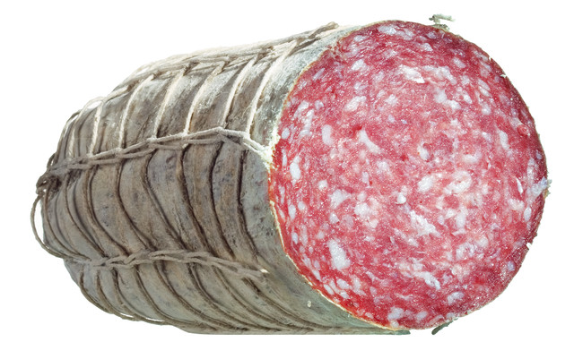 Salame Milano, salami fiambre a la milanesa, Bonfatti - aproximadamente 3 kg - Pedazo