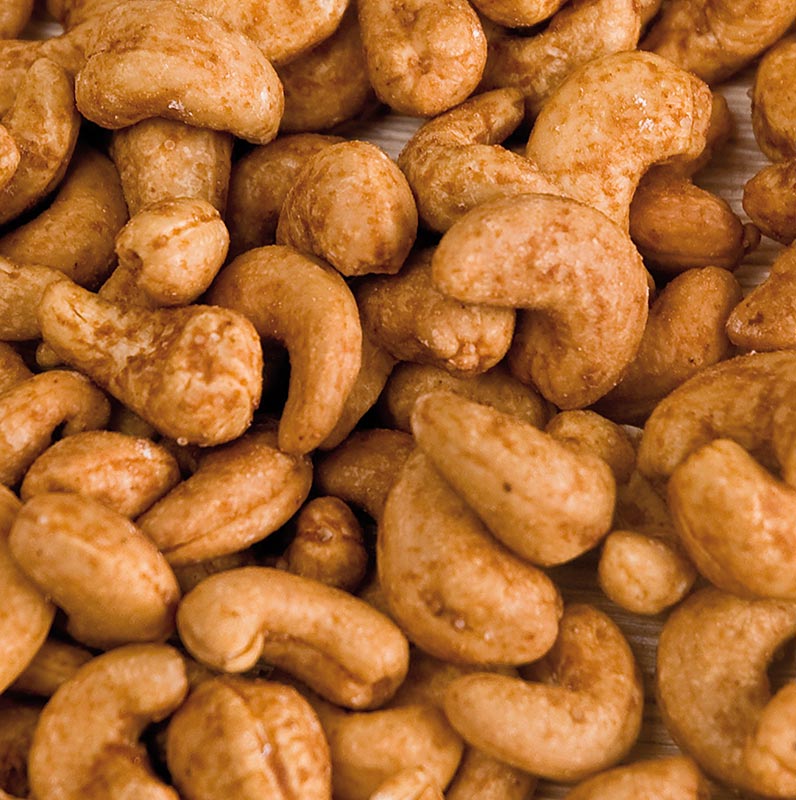 Cashewkerne, mit Rauchgewürz - 2,5 kg - Eimer