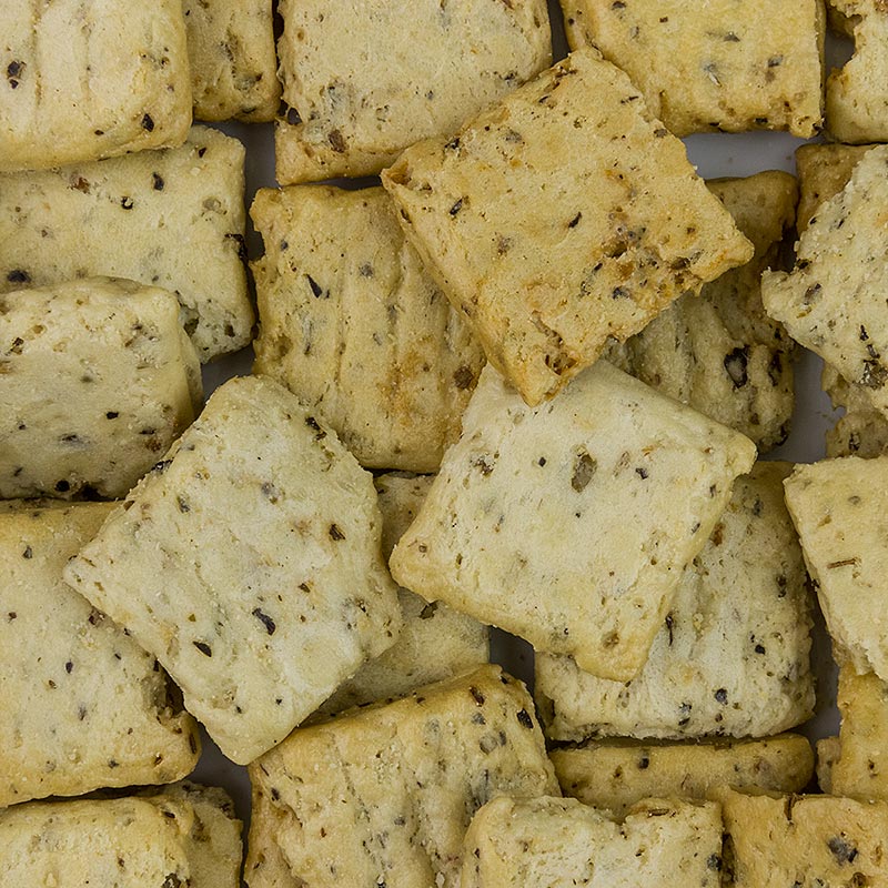 Scroccoli al origano - Knabbergebäck mit Oregano - 300 g - Beutel Scroccoli al origano - Knabbergebäck mit Oregano - 300 g - Beutel