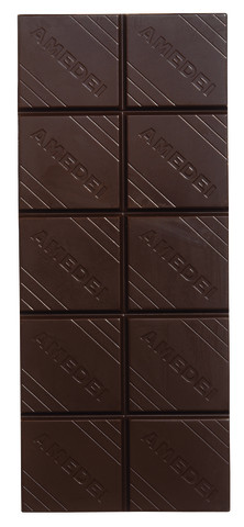 Blanco de Criollo, 70%, limitato, chocolate negro, 70%, limitado, Amedei - 50 gramos - pizarra