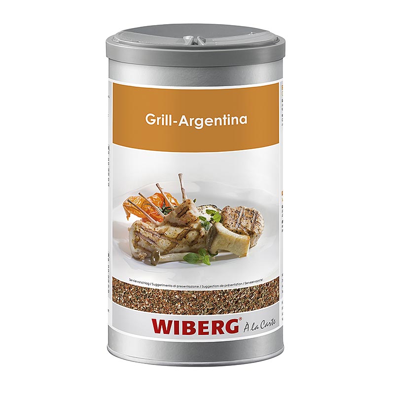 Wiberg Grill Argentina Style, mezcla de especias - 550g - caja de aromas