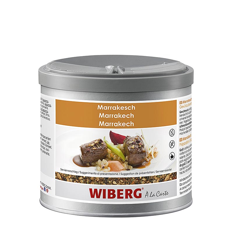 Wiberg Marrakesh Style, kryddundirbuningur medh ristudhu kryddi - 260g - Ilmur kassi Wiberg Marrakesh Style, kryddundirbuningur medh ristudhu kryddi - 260g - Ilmur kassi