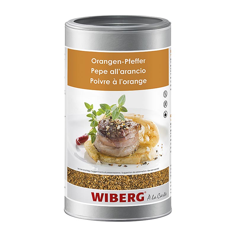 Pimiento naranja Wiberg, mezcla de condimentos - 770g - caja de aromas