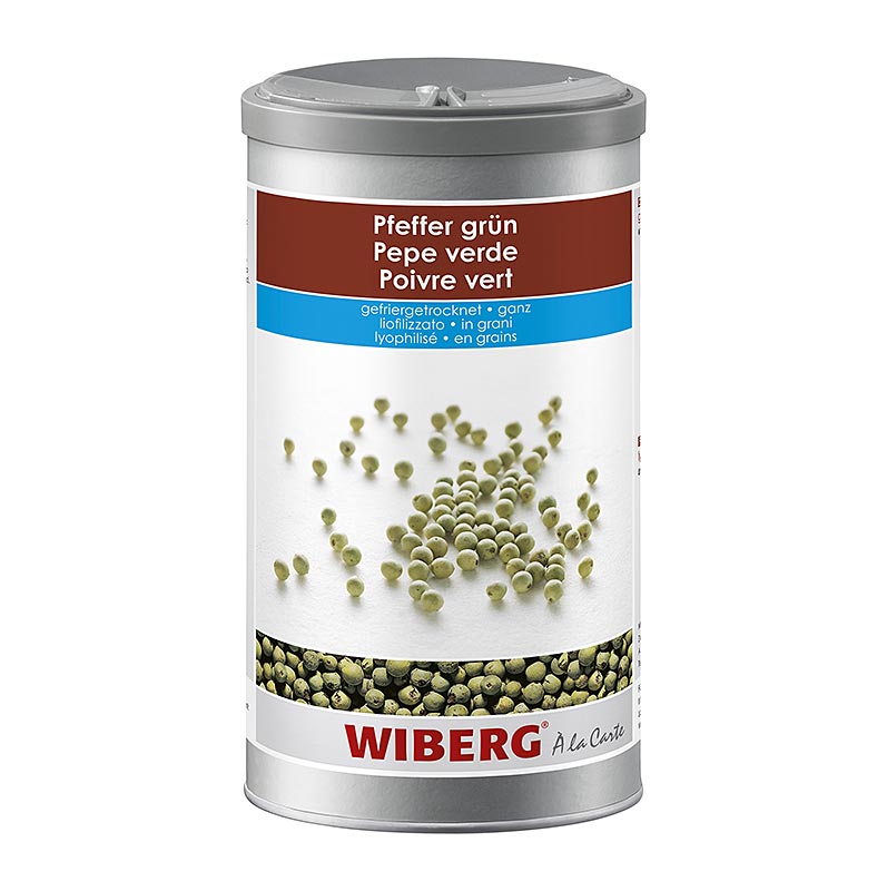 Pimiento verde Wiberg, liofilizado, entero - 215g - caja de aromas