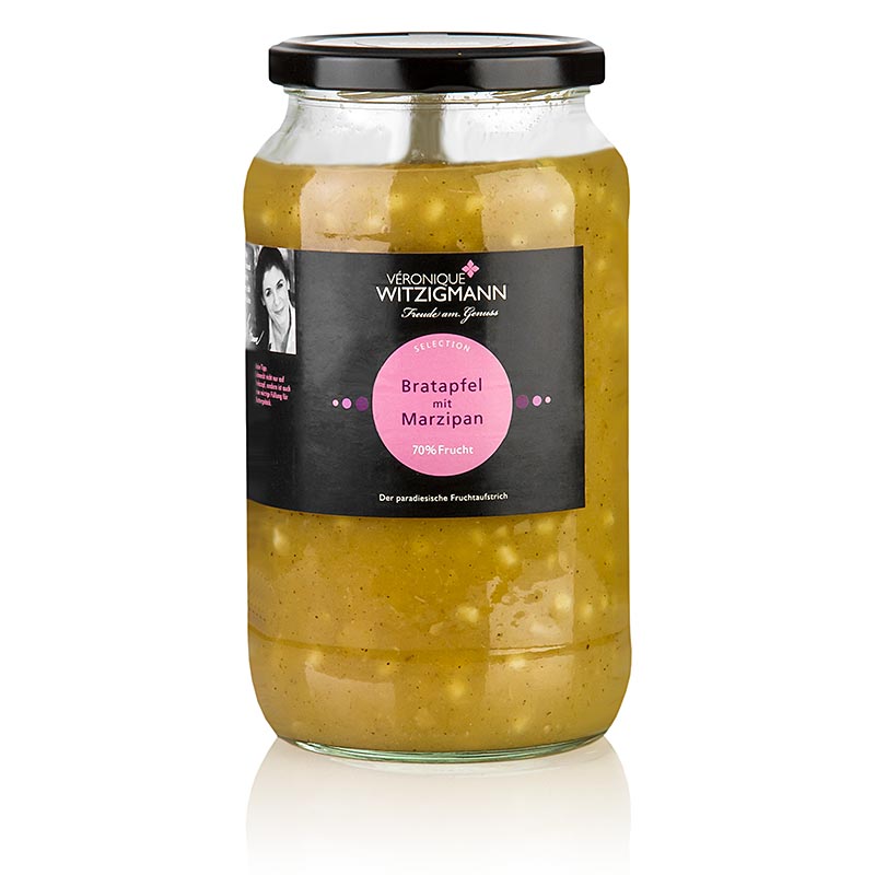 Bratapfel mit Marzipan - Fruchtaufstrich von Veronique Witzigmann - 1 kg - Glas