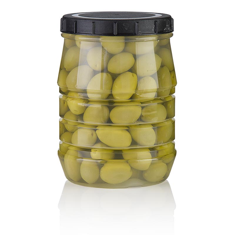 Olives verdes, amb pinyol, en salmorra, Linos - 1,5 kg - Vidre