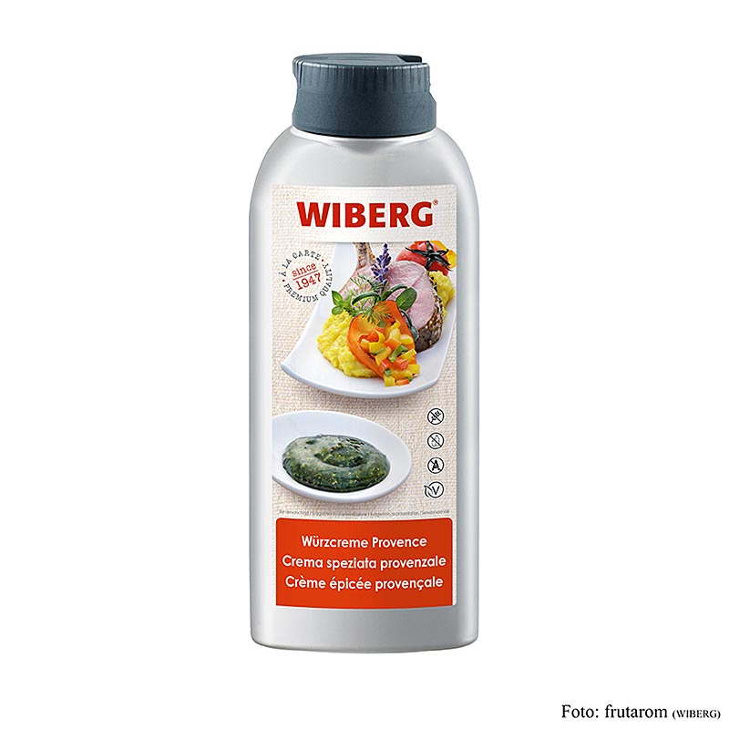 Wiberg Crema sazonadora estilo provenzal Wiberg, para marinar y refinar - 750g - botella de PE