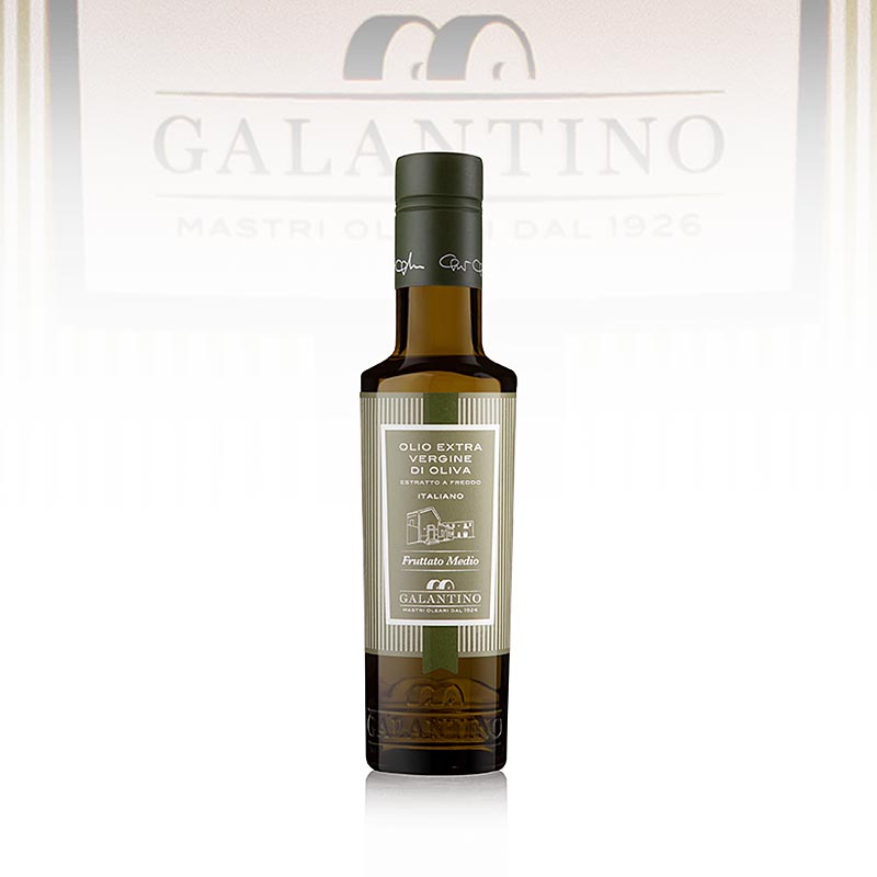 Olio extra vergine di oliva, Galantino Il Frantoio, leggermente fruttato - 250 ml - Bottiglia