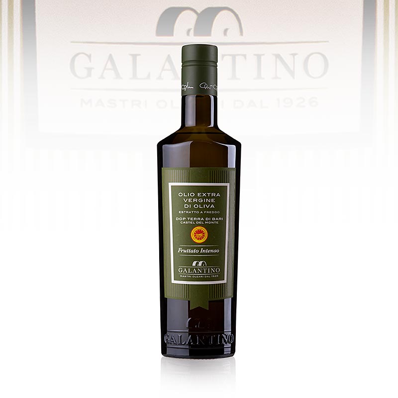 Azeite virgem extra, Galantino Terra di Bari DOP / DOP, poderosamente frutado - 500ml - Garrafa