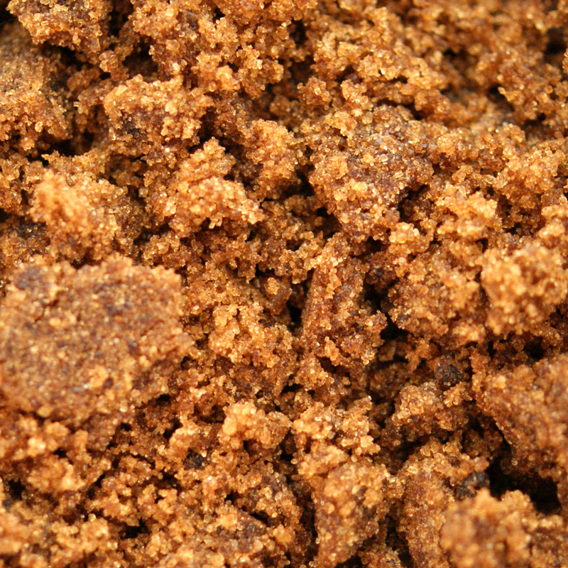 Gula muscovado, gula tebu mentah gelap dengan karamel dan nota malt dari Mauritius - 5 x 1kg - Beg