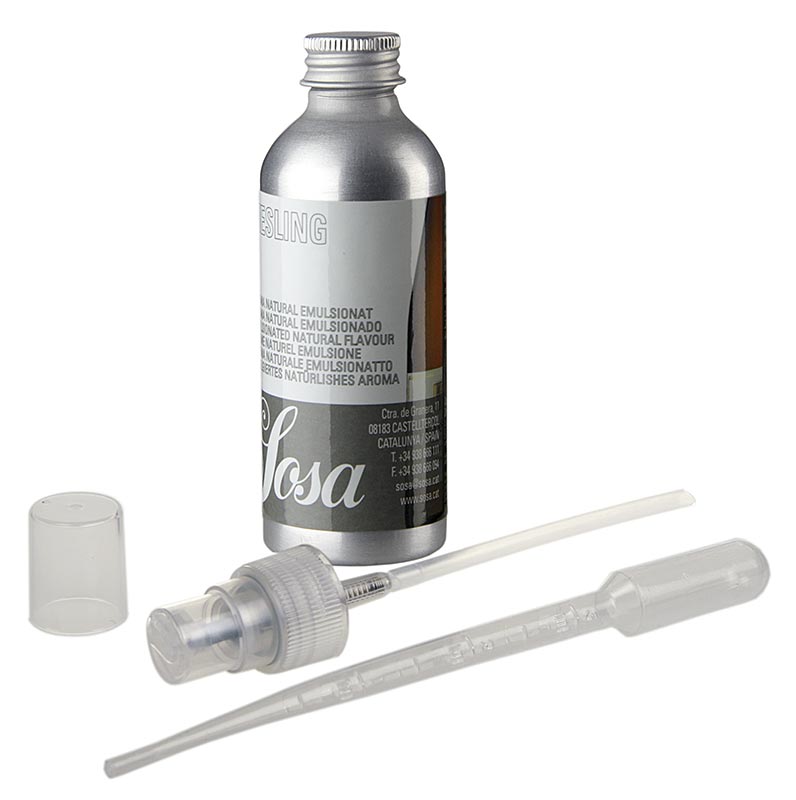 Aroma Natural Weißwein Riesling, flüssig, Sosa - 50 g - Flasche Aroma Natural Weißwein Riesling, flüssig, Sosa - 50 g - Flasche