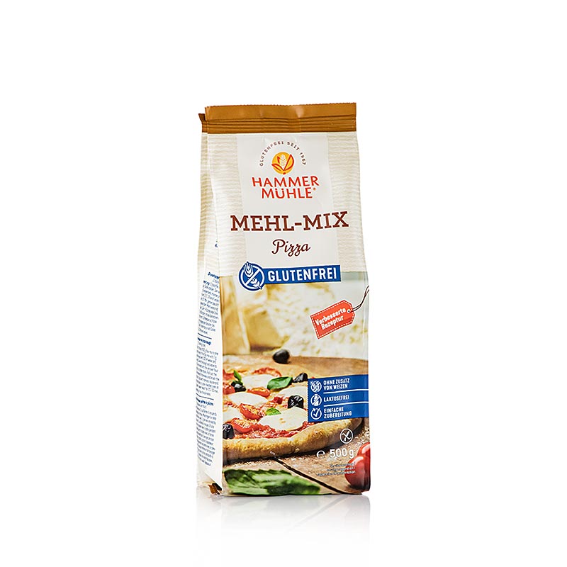 Mezcla para pizza, sin gluten, Hammermuhle - 500g - Bolsa