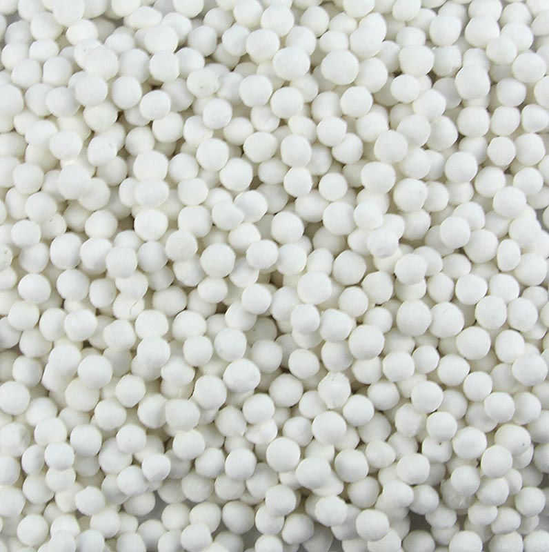 Perolas de tapioca, brancas, Ø aprox. 7mm - 400g - bolsa