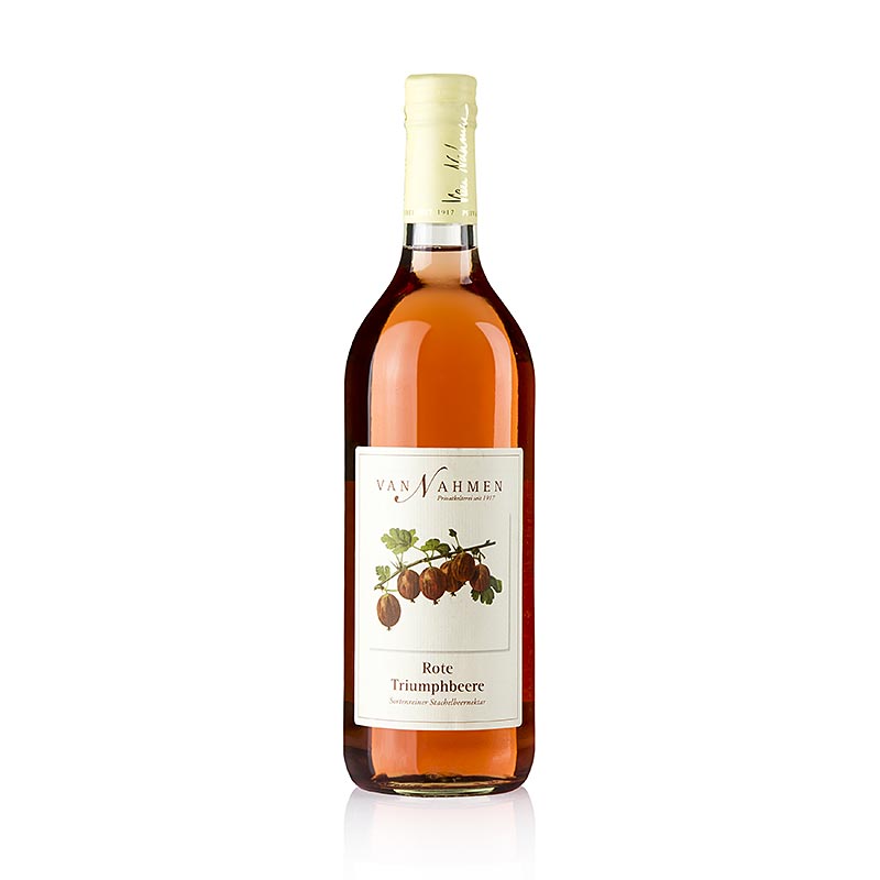 van Nahmen - Succo di bacche rosse trionfanti (uva spina), 65% succo diretto - 750 ml - Bottiglia