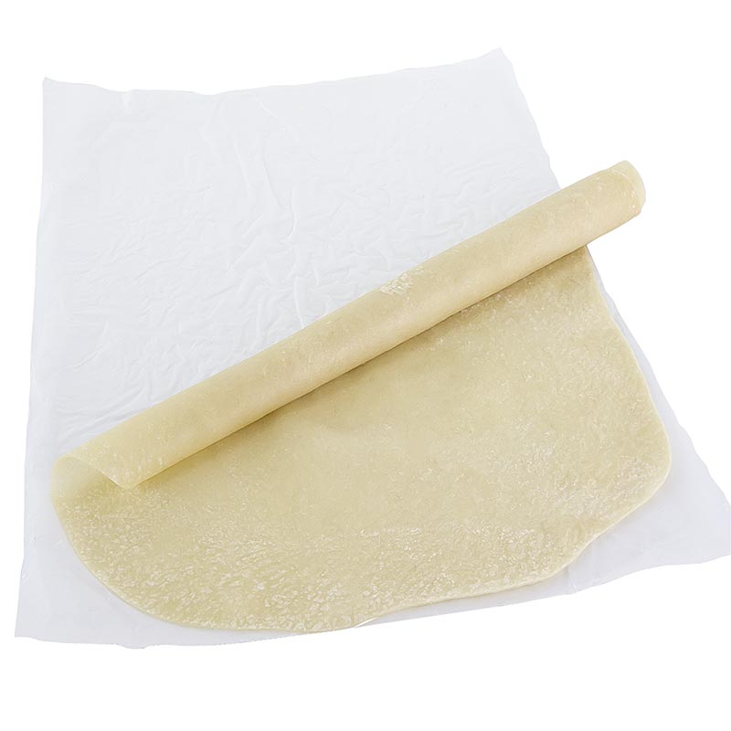 Base de masa para flammkuchen, espelta, ovalada, 28 x 38 cm aprox. - 7,5 kg, 50 piezas - Cartulina