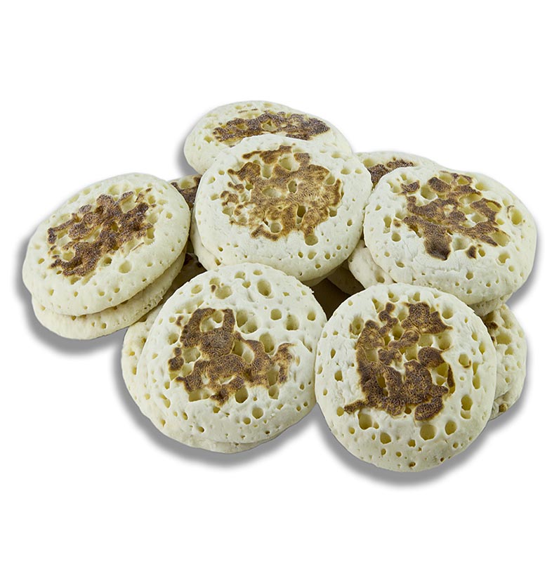Mini Blinis - para caviar, Ø 5,5 cm - 135g, 16 pecas - Cartao