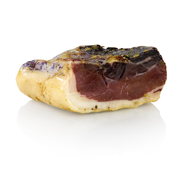 Prosciutto al finocchio, dal maiale di lana Mangalitza - circa 800 gr - vuoto