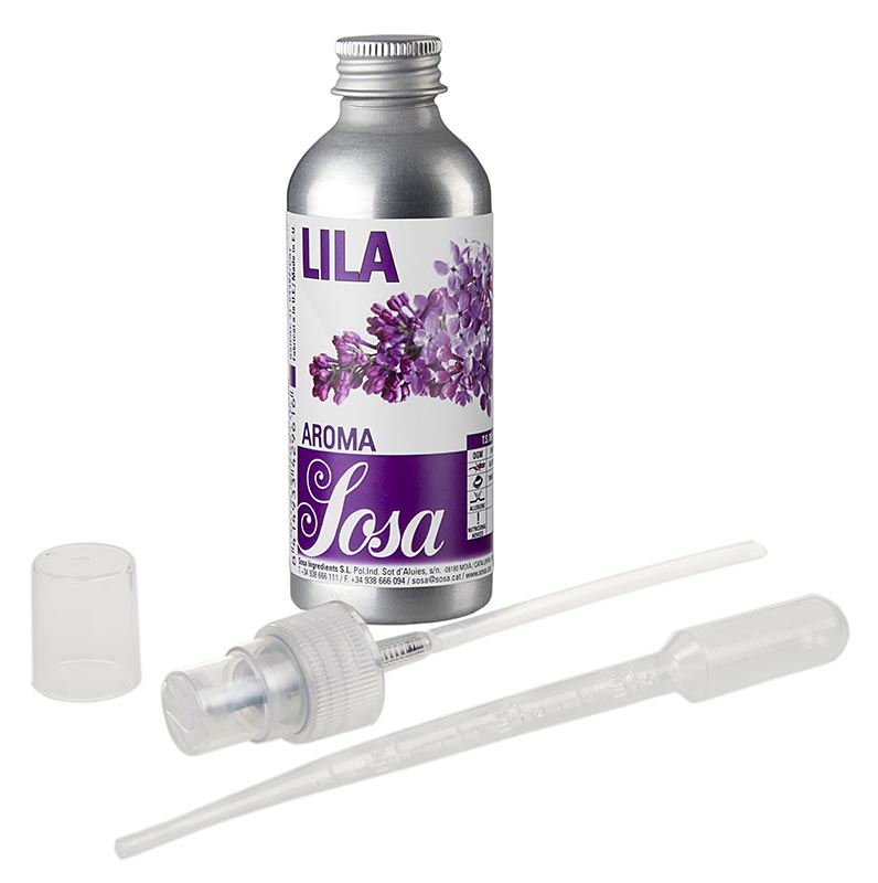 Aroma Flieder, flüssig, Sosa - 50 g - Aluflasche Aroma Flieder, flüssig, Sosa - 50 g - Aluflasche