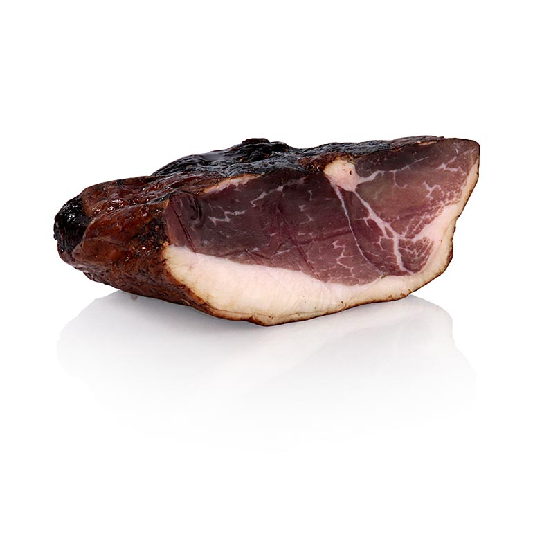 Tocino del cerdo lanudo de Mangaliza - aproximadamente 800 gramos - vacio