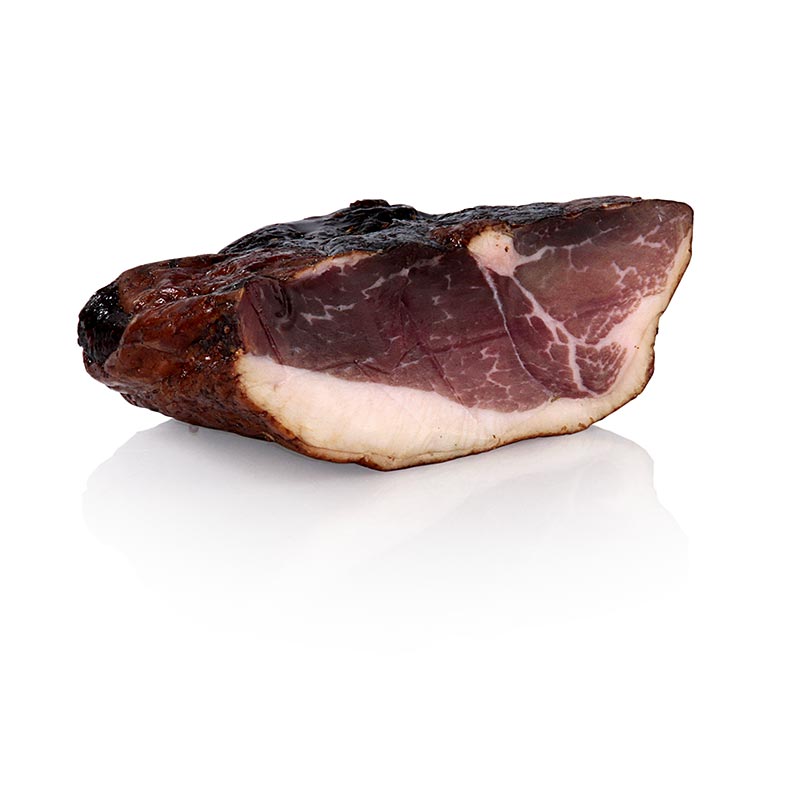 Bacon daripada babi bulu Mangaliza - lebih kurang 800 g - vakum