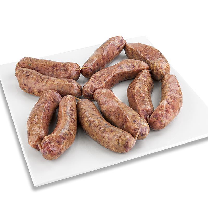 Salsiccia fersk - italsk bratwurst - 990 g, ca 10 stk - tomarum