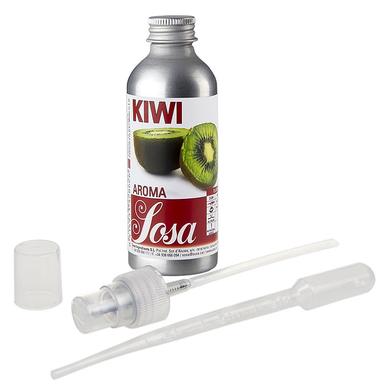 Aroma Natural Kiwi, flüssig Sosa - 50 g - Aluflasche Aroma Natural Kiwi, flüssig Sosa - 50 g - Aluflasche