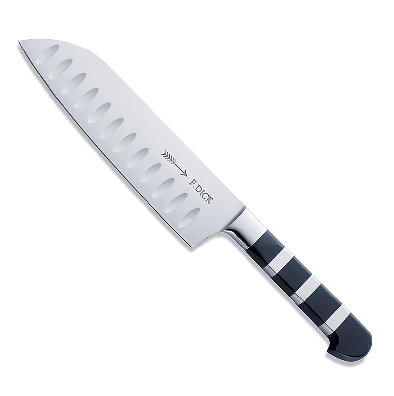 Serie 1905, Santoku con taglio smerlato, 18 cm, SPESSORE - 1 pezzo - scatola