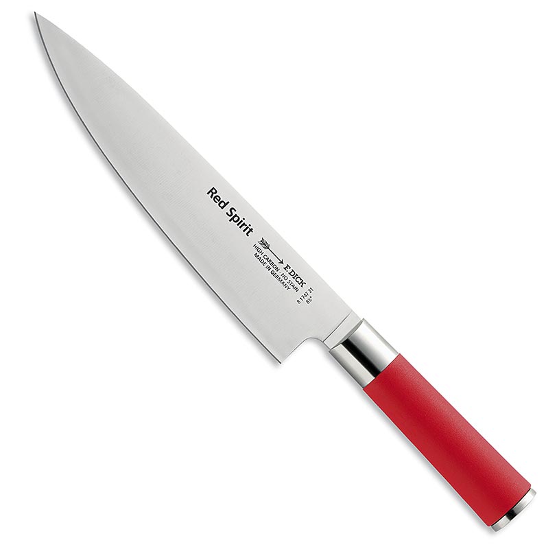 Serie Red Spirit, cuchillo de chef, 21cm, GRUESO - 1 pieza - caja