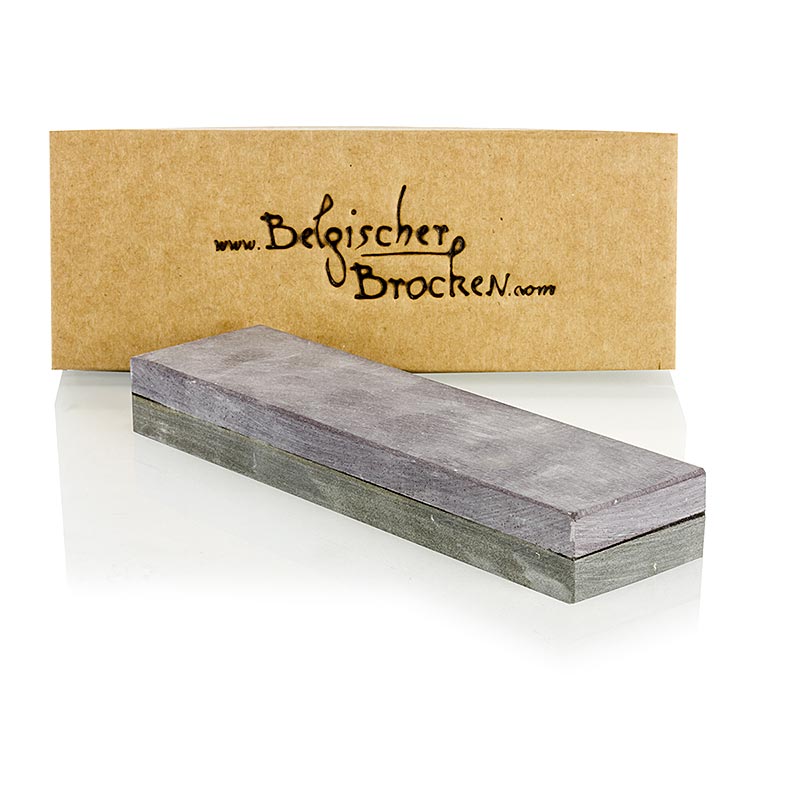 Slipsten Belgisk Brocken, kombinationssten bla / gra, 15x4cm, 1000 / 5000 stycken - 1 del - Losa