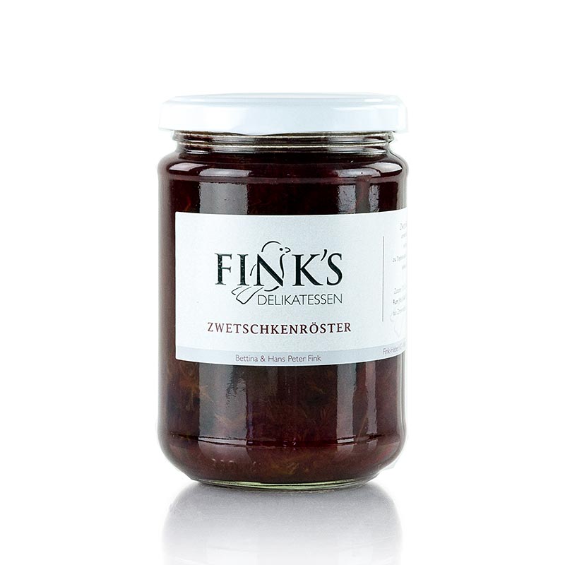 Torrador de prunes Fink`s Delicatessen - 400 g - Vidre