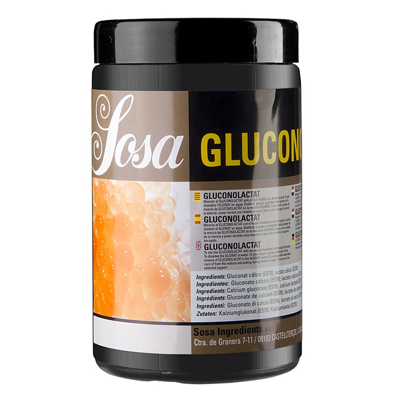 Gluconolactate Kalsium glukonat dan laktat, texturizer, Sosa, E578, E270 - 500 gram - Bisa