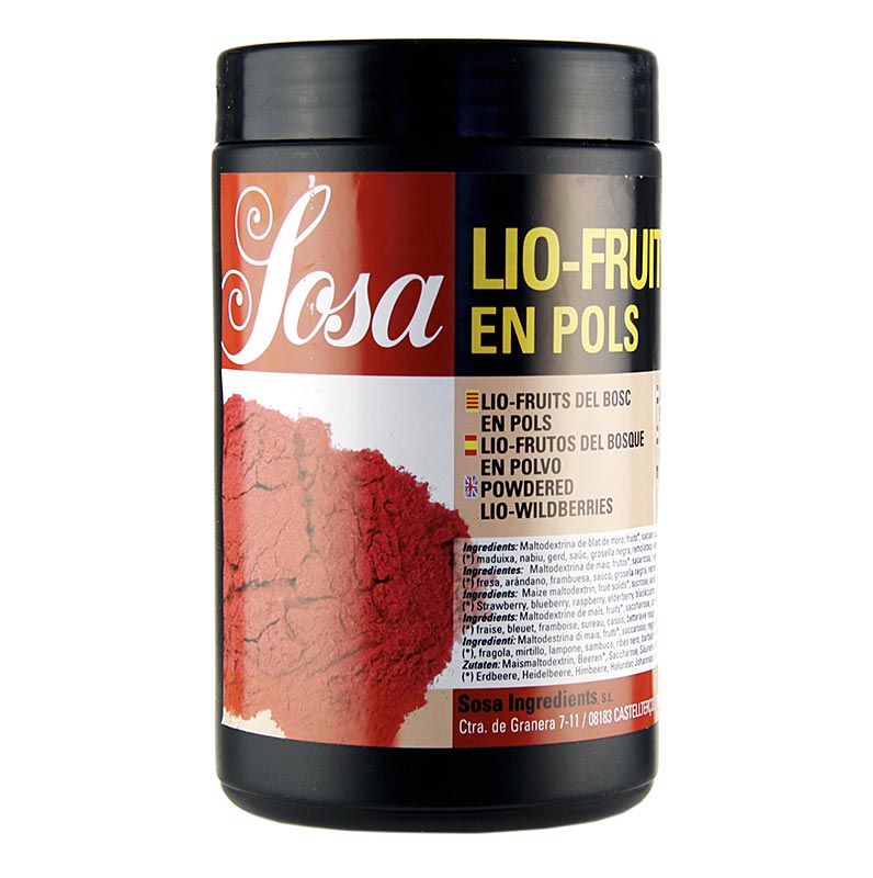 Sosa em po - frutos silvestres, com maltodextrina (38665) - 700g - Pe pode