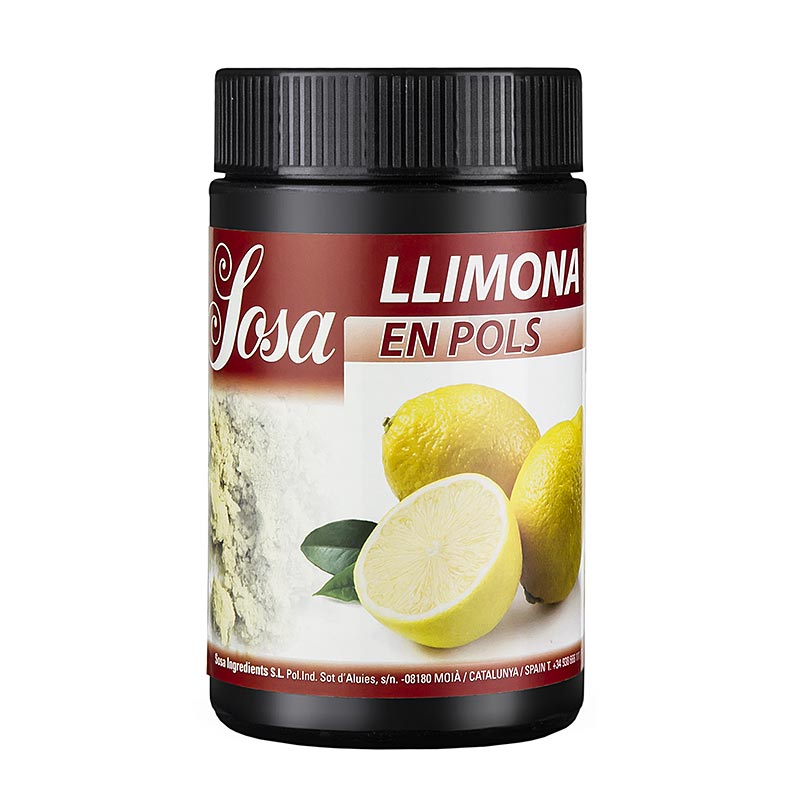 Sosapulver - citron, fran citronsaftkoncentrat (38765) - 600 g - Pe kan