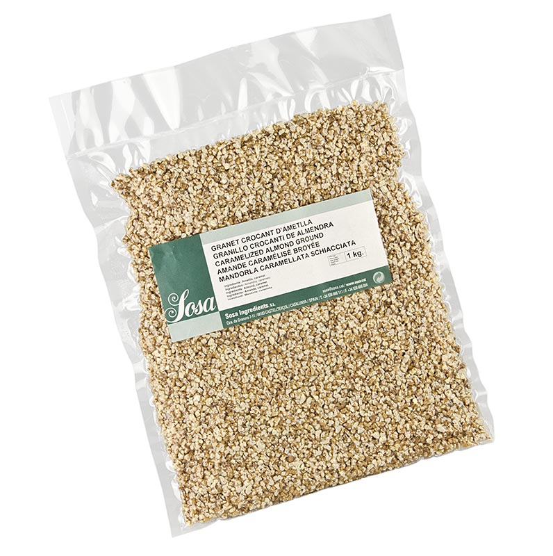 Amendoa quebradica, amendoas picadas com caramelo - 1 kg - bolsa Amendoa quebradica, amendoas picadas com caramelo - 1 kg - bolsa