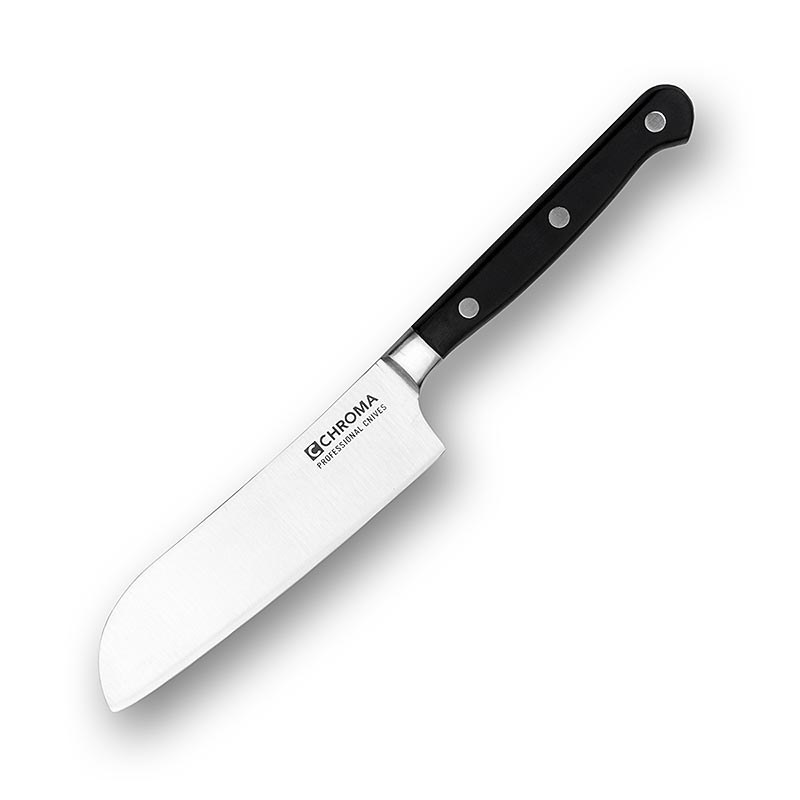 Chroma Japanchef J-10 Kleines Santoku, 12,7cm - 1 St - Karton Chroma Japanchef J-10 Kleines Santoku, 12,7cm - 1 St - Karton