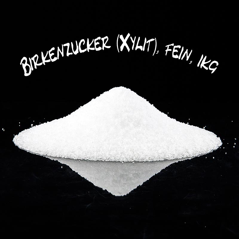 Sucre de bedoll - xilitol, substitut del sucre - 1 kg - bossa