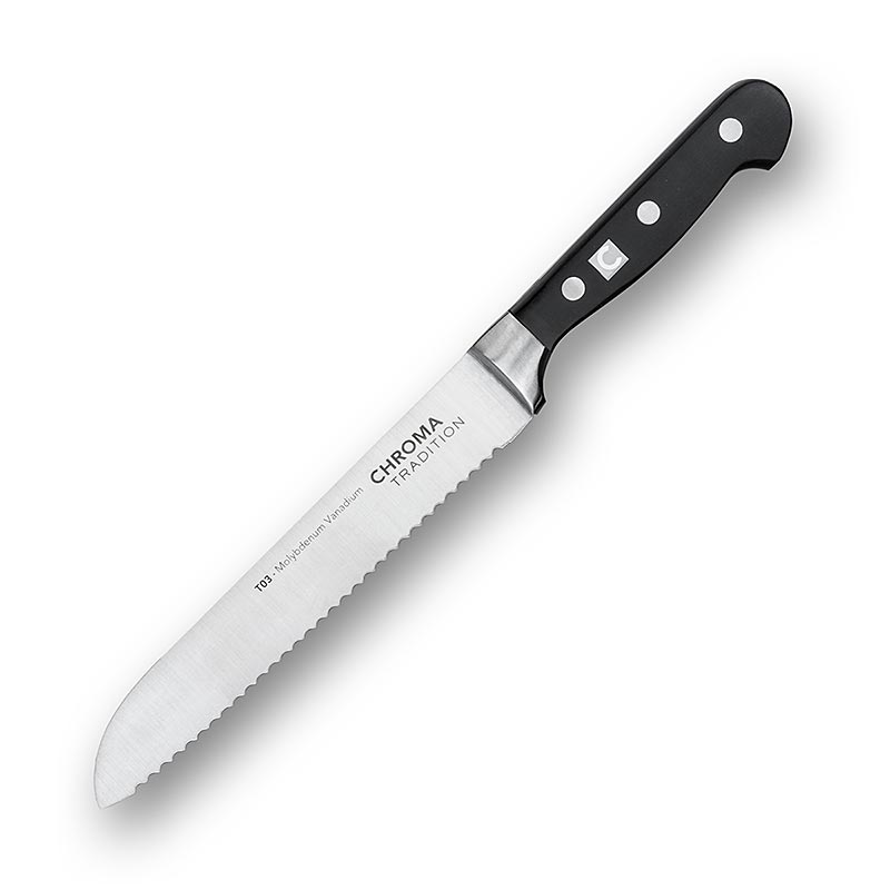 Chroma Tradition T-03 Brötchen- und Orangenmesser, 13,4cm - 1 St - Schachtel Chroma Tradition T-03 Brötchen- und Orangenmesser, 13,4cm - 1 St - Schachtel