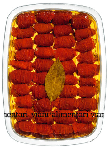 Involtini di pomodoro e pesto, tomatrullar med basilikapesto, Viani - 1 000 g - Skal Involtini di pomodoro e pesto, tomatrullar med basilikapesto, Viani - 1 000 g - Skal