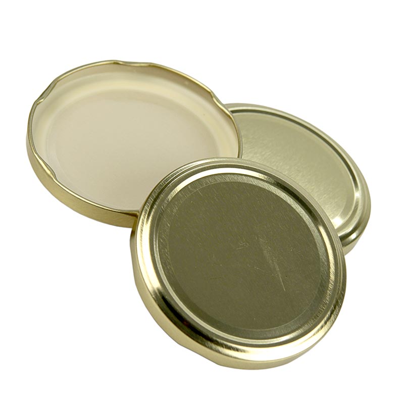 Tapa, dorada, para vasos de dintel, 82 mm, 230 / 440 ml - 1 pieza - Perder
